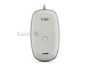 Wireless Controller Gaming Receiver for XBOX360 PC Windows 7 8 White
