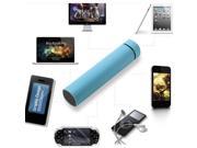 3 in 1 Mobile Power Bank with Speaker 4000mAh Emergency Battery Charger for iPad iPhone Samsung Nokia HTC Tablet Mobile Phones MP3 Blue