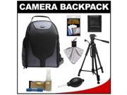 UPC 689466376548 product image for Bower SCB1350 Photo Pack Backpack Case (Black) with Deluxe Photo/Video Tripod +  | upcitemdb.com