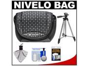 Vanguard Nivelo 18 Mirrorless Interchangeable Lens Digital Camera Case (Black) with Tripod + Accessory Kit