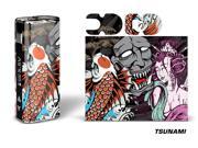 Designer Decal For Eleaf Istick 20w Vape - Tsunami