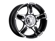 Ultra Wheels Rims DRIFT 6 5.5 17X8 Gloss Black 193 7883B