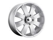 Ultra Wheels Rims 243 MAKO 20X9 6 5.5 Silver 243 2988S