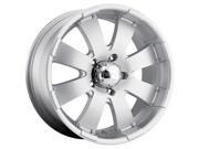 Ultra Wheels Rims 243 MAKO 18X8.5 6 5.5 Silver 243 8888S