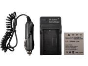 GPK Systems Battery and Charger for Hp Photosmart R742 Digital Camera