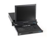 ServView KVM Drawer with Separate Drawer for Keyboard Mouse and 17 LCD