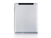 Back Cover For iPad 4 (Silver) - 4G Version original