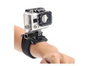 Velcro Wrist Band Mount with Screw for GoPro Hero 3+ / 3 / 2 / 1