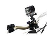Bicycle Handlebar / Seatpost Clamp with Three-way Adjustable Pivot Arm for GoPro Hero 3+ / 3 / 2 / 1