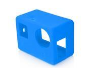 Soft Silicone Protective Case for GoPro Hero 3+ / 3 - Blue