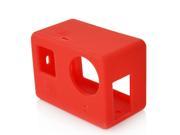 Soft Silicone Protective Case for GoPro Hero 3+ / 3 - Red