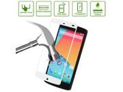 Frosted Privacy Tempered Glass Film Screen Protector for LG Nexus 5 - White