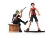 Anime One Piece Luffy and Zoro PVC Action Figure Model Toys 