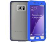 NEW Ultrathin IPX68 Waterproof Protective Case Underwater Snow-Resistant Dustproof Shockproof Fully Sealed Shell For Samsung Galaxy S7 Edge - Blue
