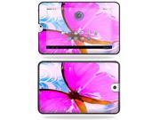 MightySkins Protective Vinyl Skin Decal Cover for Toshiba Thrive 10.1 Android Tablet sticker skins Pink Butterfly