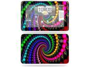 MightySkins Protective Vinyl Skin Decal Cover for HTC EVO View 4G Android Tablet Sticker Skins Trippy Spiral