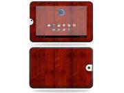 MightySkins Protective Vinyl Skin Decal Cover for Toshiba Thrive 10.1 Android Tablet sticker skins Cherry Wood