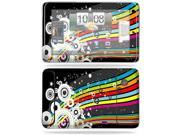 MightySkins Protective Vinyl Skin Decal Cover for HTC EVO View 4G Android Tablet Sticker Skins Color Blast