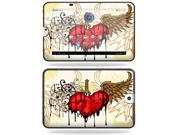 MightySkins Protective Vinyl Skin Decal Cover for Toshiba Thrive 10.1 Android Tablet sticker skins Stabbing Heart