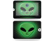 MightySkins Protective Vinyl Skin Decal Cover for Toshiba Thrive 10.1 Android Tablet sticker skins Alien Invasion