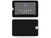 MightySkins Protective Vinyl Skin Decal Cover for Toshiba Thrive 10.1 Android Tablet sticker skins Black Leather