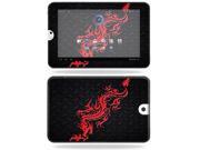 MightySkins Protective Vinyl Skin Decal Cover for Toshiba Thrive 10.1 Android Tablet sticker skins Red Dragon