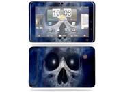 MightySkins Protective Vinyl Skin Decal Cover for HTC EVO View 4G Android Tablet Sticker Skins Haunted Skull
