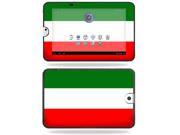 MightySkins Protective Vinyl Skin Decal Cover for Toshiba Thrive 10.1 Android Tablet sticker skins Italian Flag