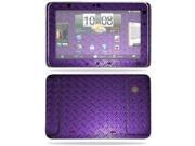 MightySkins Protective Vinyl Skin Decal Cover for HTC EVO View 4G Android Tablet Sticker Skins Purple Dia Plate