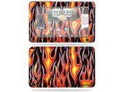 MightySkins Protective Vinyl Skin Decal Cover for HTC EVO View 4G Android Tablet Sticker Skins Hot Flames