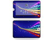 MightySkins Protective Vinyl Skin Decal Cover for Toshiba Thrive 10.1 Android Tablet sticker skins Rainbow Twist