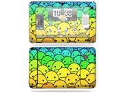 MightySkins Protective Vinyl Skin Decal Cover for HTC EVO View 4G Android Tablet Sticker Skins Happy Face