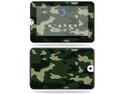 MightySkins Protective Vinyl Skin Decal Cover for Toshiba Thrive 10.1 Android Tablet sticker skins Green Camo