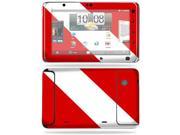 MightySkins Protective Vinyl Skin Decal Cover for HTC EVO View 4G Android Tablet Sticker Skins Scuba Flag