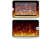 MightySkins Protective Vinyl Skin Decal Cover for Toshiba Thrive 10.1 Android Tablet sticker skins Firestorm
