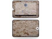 MightySkins Protective Vinyl Skin Decal Cover for Toshiba Thrive 10.1 Android Tablet sticker skins Desert Camo