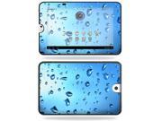 MightySkins Protective Vinyl Skin Decal Cover for Toshiba Thrive 10.1 Android Tablet sticker skins Water Droplets
