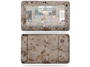 MightySkins Protective Vinyl Skin Decal Cover for HTC EVO View 4G Android Tablet Sticker Skins Desert Camo