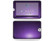 MightySkins Protective Vinyl Skin Decal Cover for Toshiba Thrive 10.1 Android Tablet sticker skins Purple Dia Plate