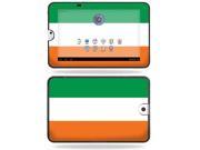 MightySkins Protective Vinyl Skin Decal Cover for Toshiba Thrive 10.1 Android Tablet sticker skins Irish Flag