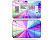 MightySkins Protective Vinyl Skin Decal Cover for HTC EVO View 4G Android Tablet Sticker Skins Rainbow Zoom