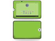 MightySkins Protective Vinyl Skin Decal Cover for Toshiba Thrive 10.1 Android Tablet sticker skins Glossy Green