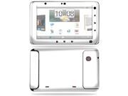 MightySkins Protective Vinyl Skin Decal Cover for HTC EVO View 4G Android Tablet Sticker Skins Glossy White