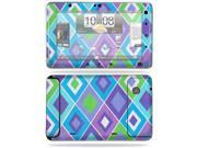 MightySkins Protective Vinyl Skin Decal Cover for HTC EVO View 4G Android Tablet Sticker Skins Pastel Argyle