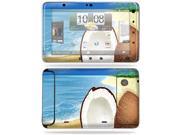 MightySkins Protective Vinyl Skin Decal Cover for HTC EVO View 4G Android Tablet Sticker Skins Coconuts