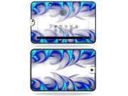MightySkins Protective Vinyl Skin Decal Cover for Toshiba Thrive 10.1 Android Tablet sticker skins Blue Fire