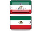 MightySkins Protective Vinyl Skin Decal Cover for Toshiba Thrive 10.1 Android Tablet sticker skins Mexican Flag