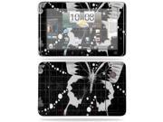 MightySkins Protective Vinyl Skin Decal Cover for HTC EVO View 4G Android Tablet Sticker Skins Black Butterfly