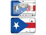 MightySkins Protective Vinyl Skin Decal Cover for HTC EVO View 4G Android Tablet Sticker Skins PuertoRican Flag
