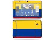MightySkins Protective Vinyl Skin Decal Cover for HTC EVO View 4G Android Tablet Sticker Skins Columbian Flag